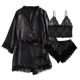 be Suit Summer Sexy V-Neck Pyjamas Sleepwear Home Nightdress