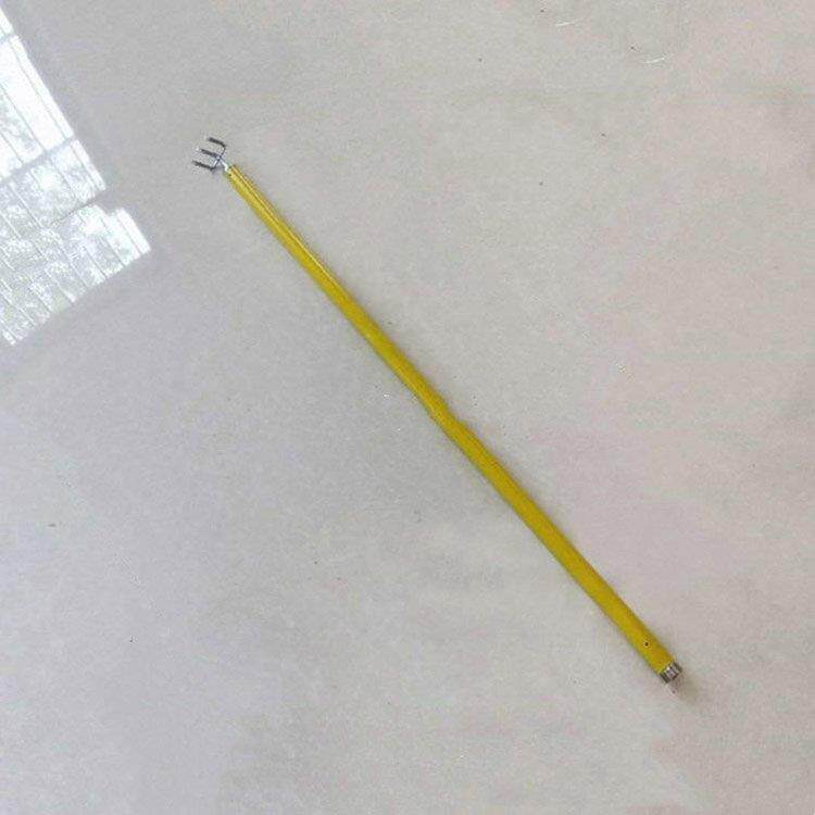 10KV绝缘三齿耙带电作业绝缘杆式三齿带钩耙子ZFCP线路杂物清理耙