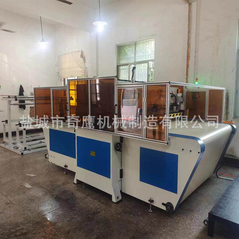 珍珠棉海绵卷材自动送料裁断机下料机模切机裁切机四柱液压冲床