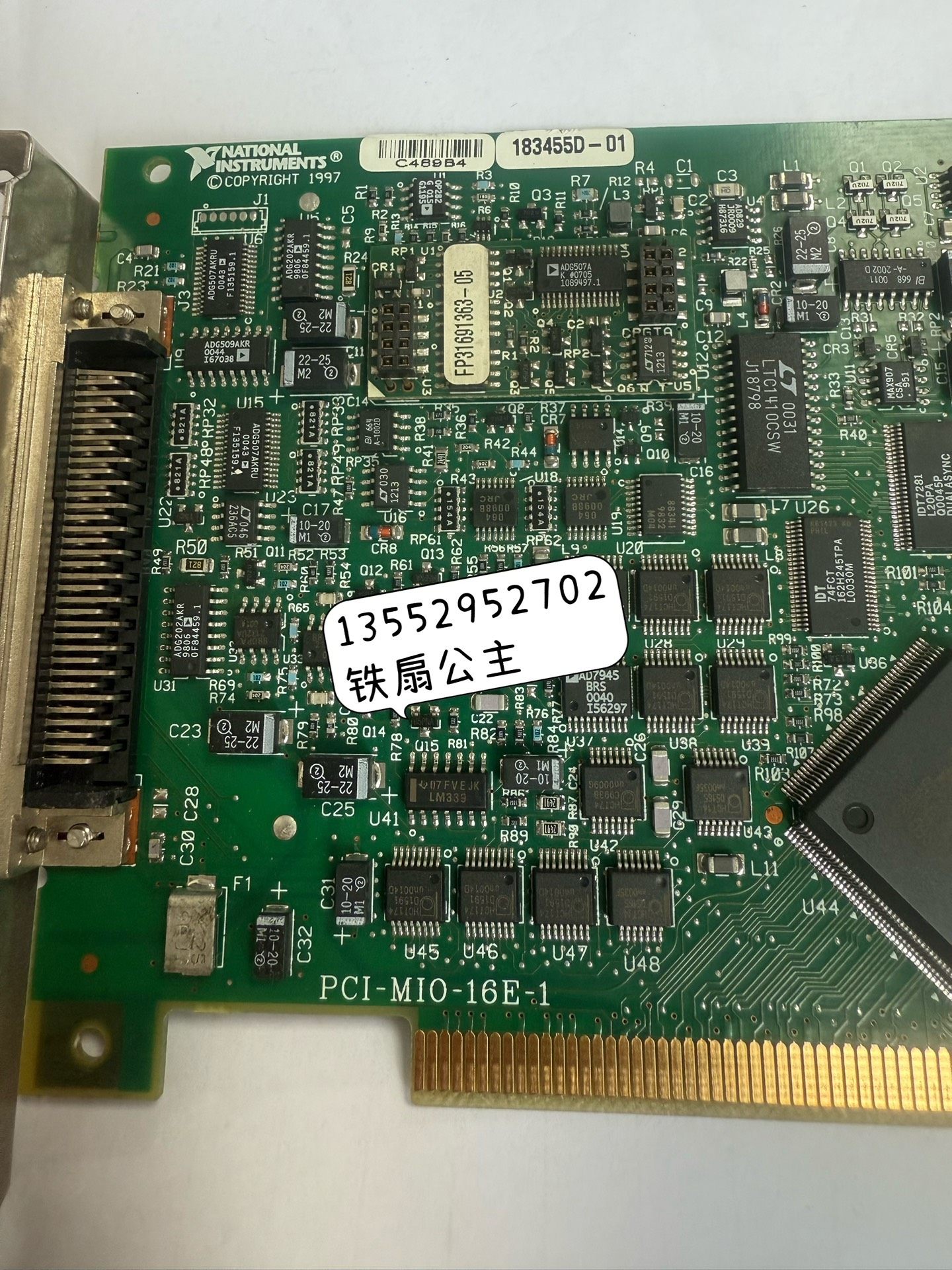 NI PCI-MIO-16E-1二手采集卡 原装正品 成色新