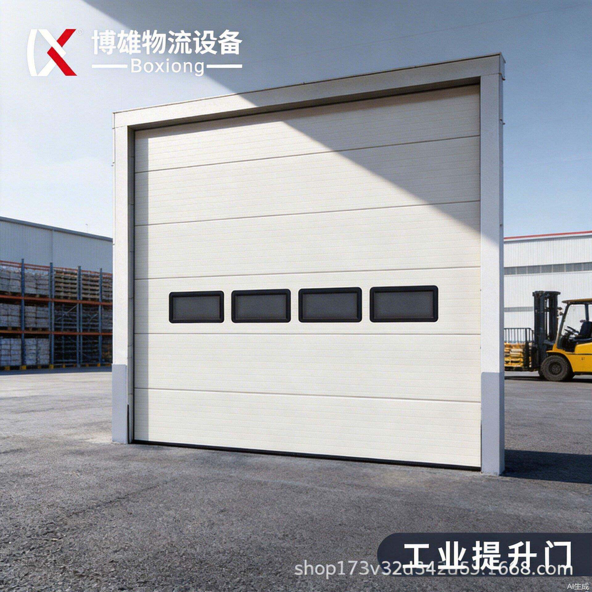 自动感应卷帘门工业提升滑升门物流无尘车间大型电动遥控卷闸门