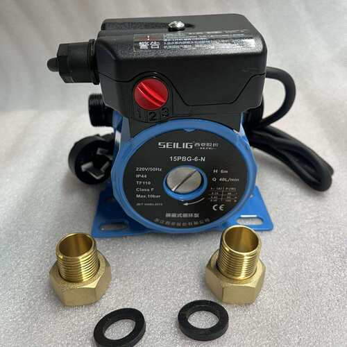西菱静音屏蔽式冷热水循环增压泵15PBG-6 25PBG-6-N 地暖空气能泵