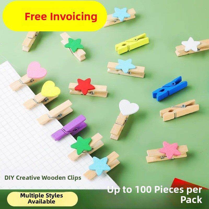 木夹子原创彩色夹子木制彩色DIY装饰木夹子麻绳照片墙幼儿园大小彩色夹子,文具电教/文化用品/商务用品,便条夹/照片夹,淘宝优惠券,粉丝福利购,淘宝优惠卷