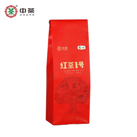 中茶茶叶 云南滇红红茶1号袋装散茶300g 中粮茶叶