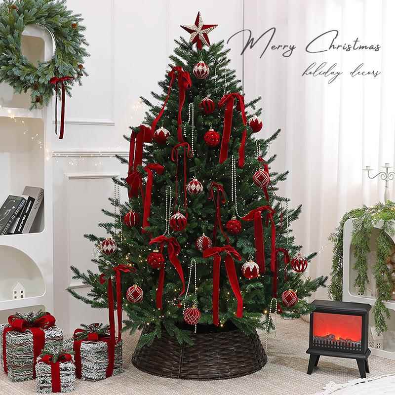 大家型圣诞套装圣诞节用装JTK饰ing风饰圣树诞树装摆件现货