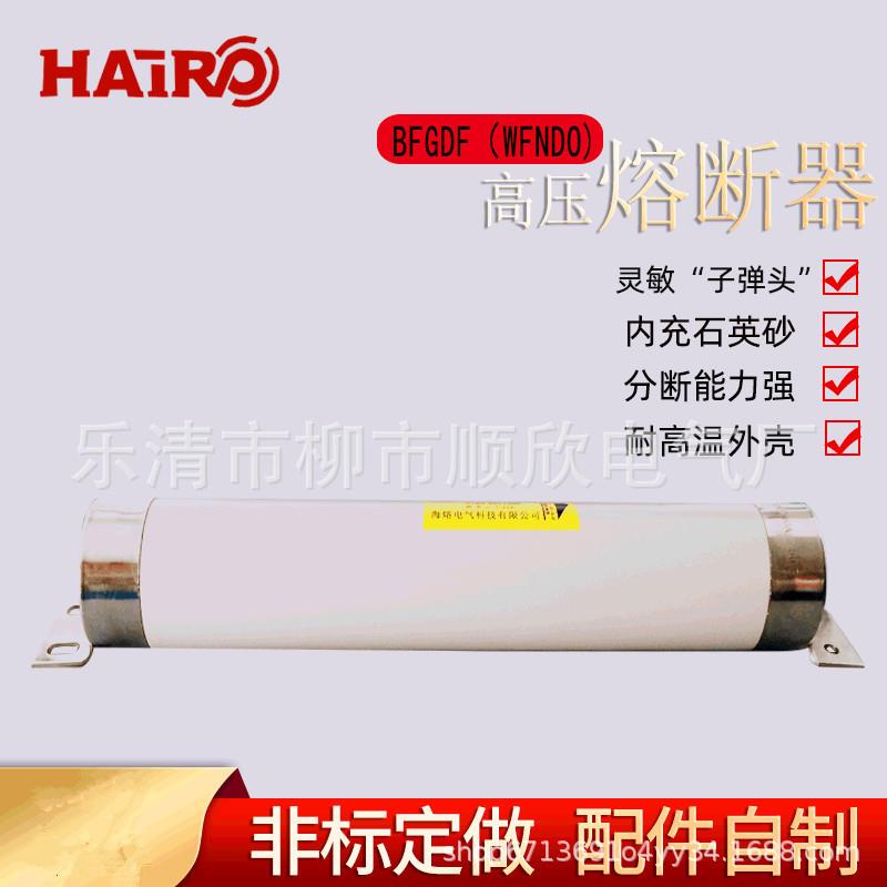 高压熔断器BFGDF-10KV 100A高分段能力高压限流陶瓷熔断管