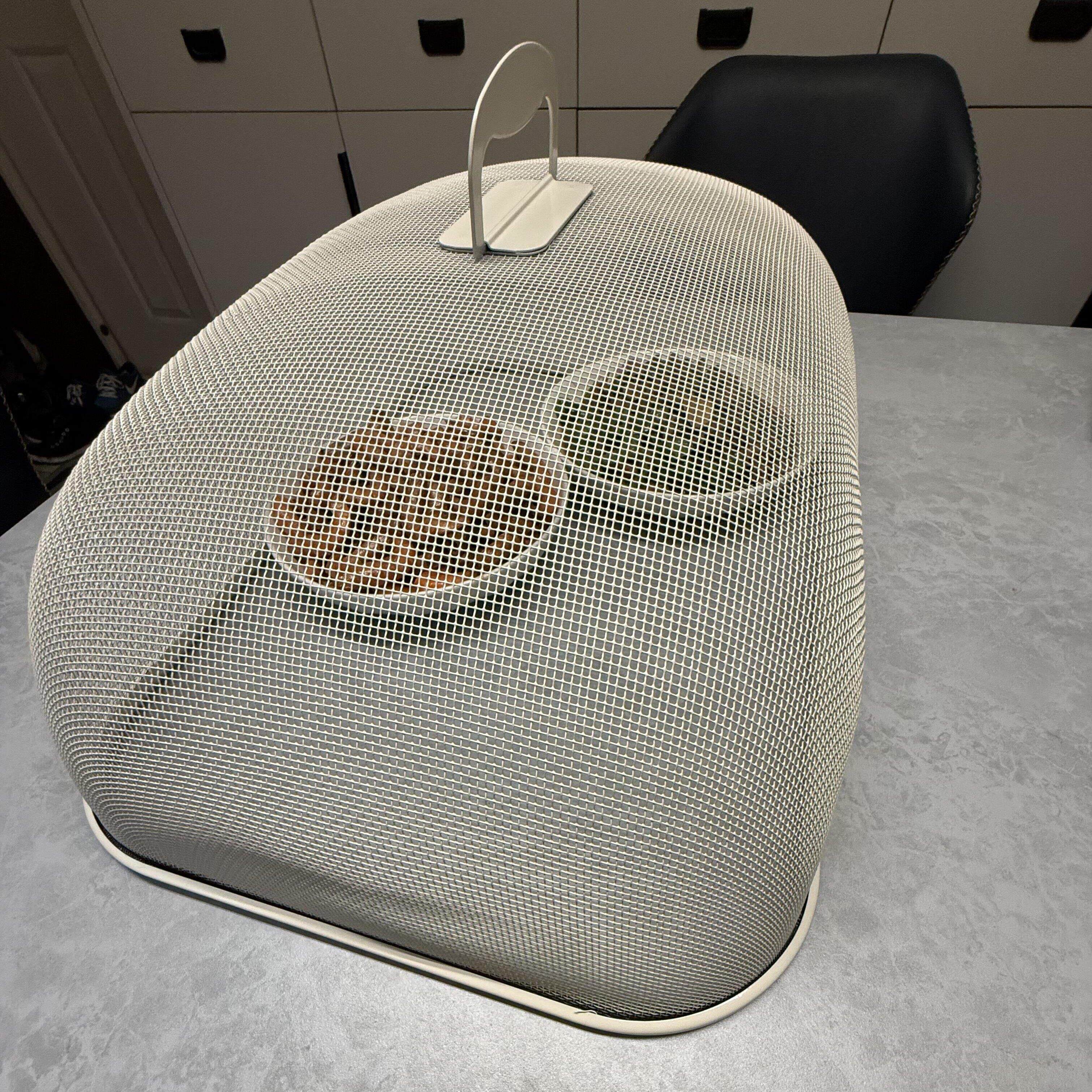 不锈钢饭桌盖菜罩神器夏季防苍蝇加密防虫网罩食物剩饭菜餐桌罩子