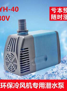风冷水泵环保空调专用水泵水冷却空调循环潜水泵两相380/220V40W