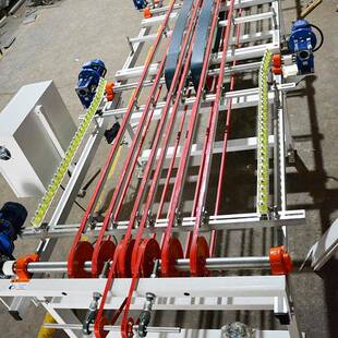 玻璃瓷砖板材调头输送线90度调头机皮带输送线配件全自动输送线