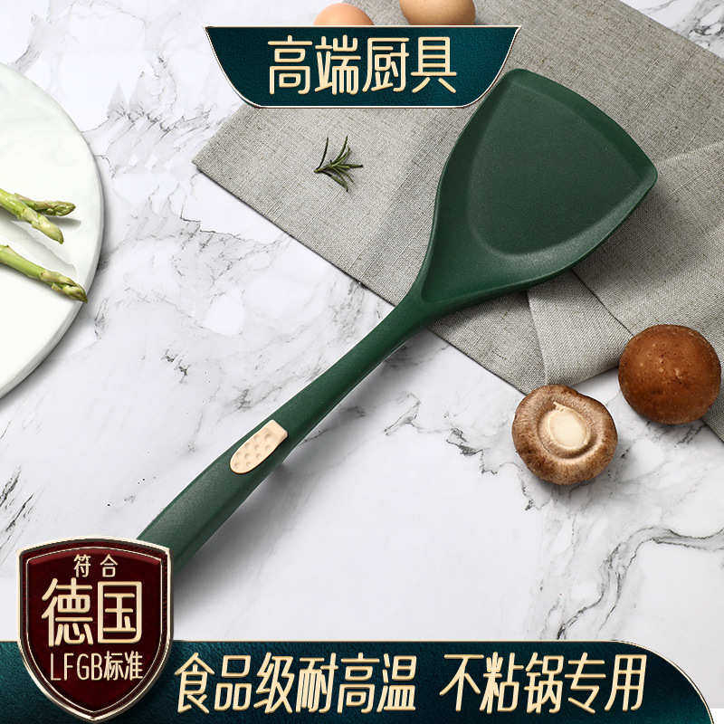 闪闪 硅胶铲厨房厨具不粘锅炒菜铲 汤勺捞勺创意硅胶锅铲子饭勺