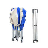 铝合金支架折叠帐篷网红摆摊夜市四角帐篷印logo 3米折叠停车棚