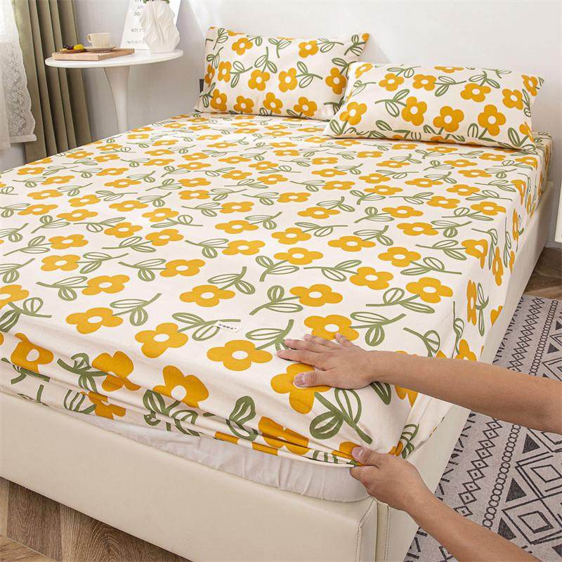 老式棉布粗床批发笠加厚床垫布四季床罩老粗保护套用三件套双人床,床上用品,床裙,淘宝优惠券,粉丝福利购,淘宝优惠卷