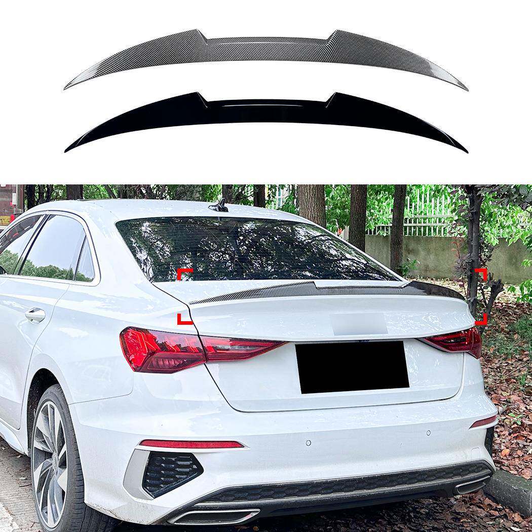 适用奥迪A3 S3 RS3 8Y 2021+ Sedan 三厢版刀锋款尾翼扰流板改装