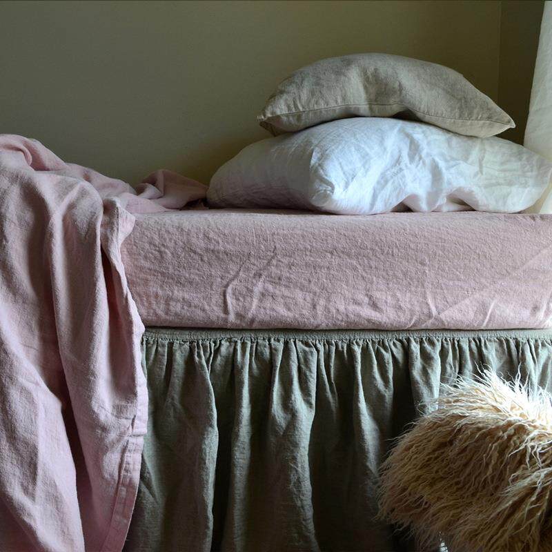 法国纯麻床笠床单亚软麻床罩适床盖舒柔席梦cp003思保亚护套