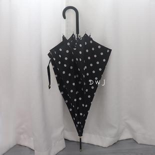 正品 韩国小新文艺清长柄伞雨伞女晴雨神两用情侣自动防风简约森系