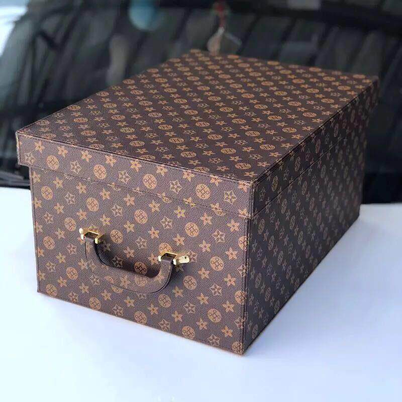 后备箱收纳箱汽车收纳箱车载整理箱皮革创意加厚suv尾箱车内用品