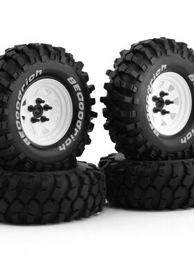 1.9寸FR4轮毂TRX4仿真FMS攀爬NT4轮胎110mm直径SCX10 W144