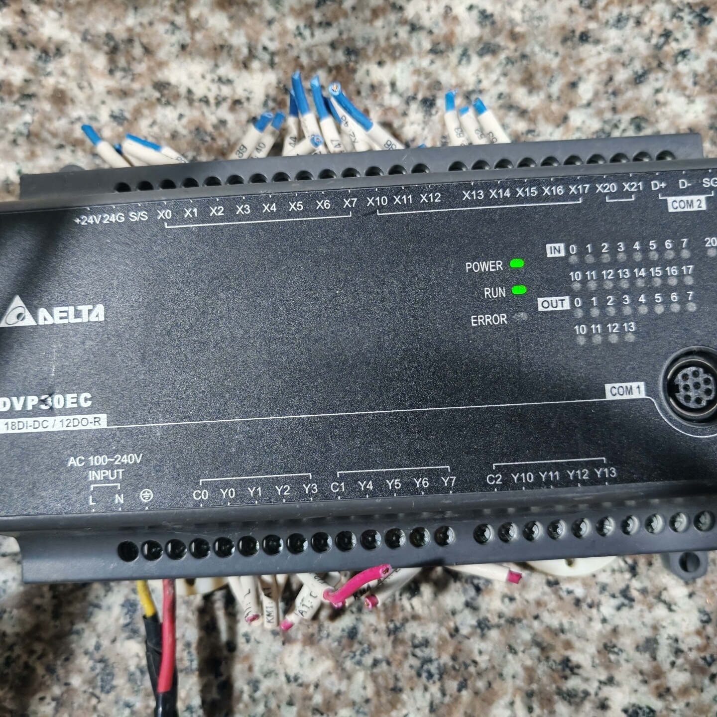 台达DVP30EC00R3  一个 二手拆机  实物图片