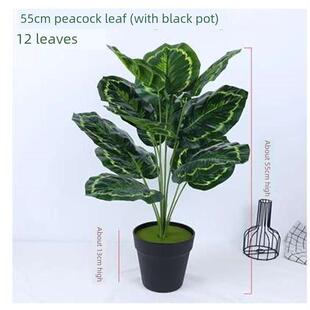 artificial plant decoration e potted flowers fake green p