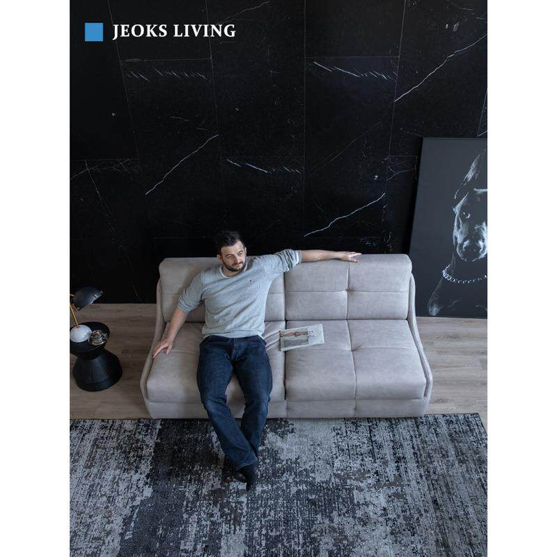 两用新款北欧沙发床拆洗无扶手可折叠科技布公寓小户型多功能沙发