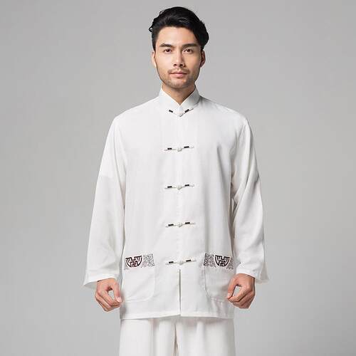 正品春飘太极服男棉麻透气中国风太极拳练女功季服装春夏季武术服