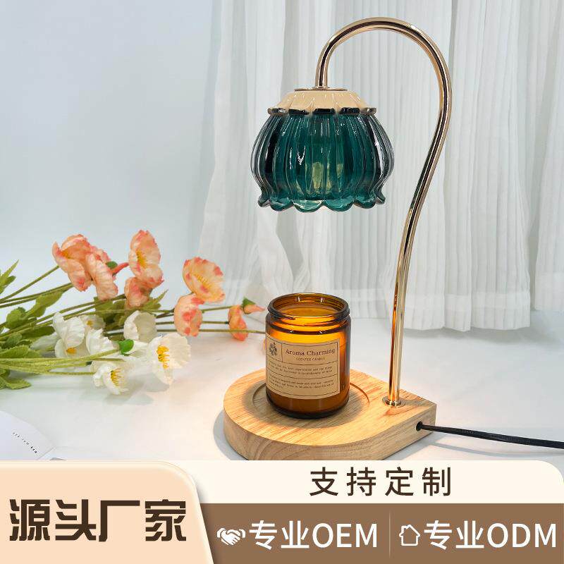 融蜡灯 跨境 香熏灯 卧室床头照蜡烛浪漫可定时调光蜡烛灯氛围灯