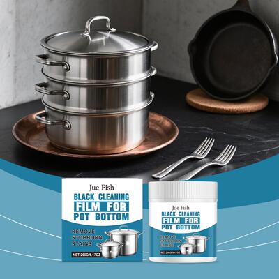 JUE FISH Cookware Cleaning Paste - Removes stubborn black gr