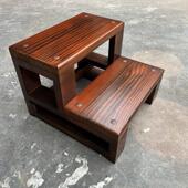 实木脚踏飘窗台阶加厚家用实木脚踏2层踏步增高架垫脚架楼梯踏步