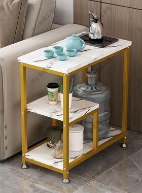 可厅移动边几功能带轮客沙多发角边柜岩板小茶几几卧室床头W5K75M