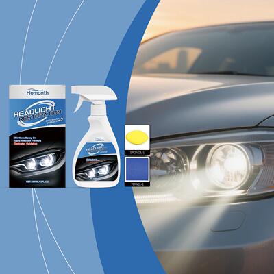 HOMONTH Headlight Care Spray - Automotive Headlight Maintena