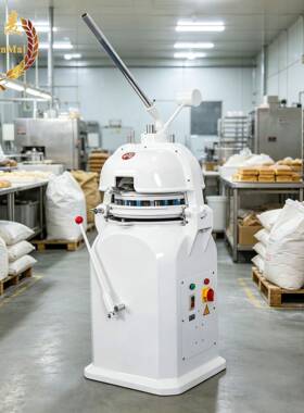 面团分割滚圆一体机DoughDividingRoundingMachine分块滚圆机