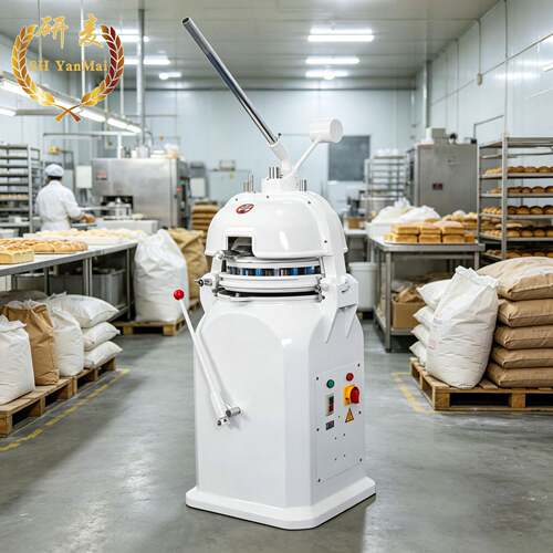 面团分割滚圆一体机Dough Dividing Rounding Machine分块滚圆机