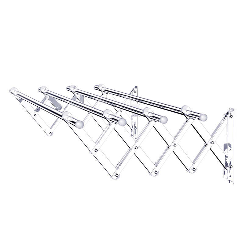 挂衣阳台不锈钢室外晾架成现货人晾衣架被晾衣架304 防滑移动双杆