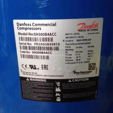 空调制冷压缩机SH300B4ACC SH300A4ACA SH300A4ACB SH380A4ABE