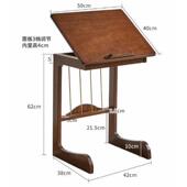 小桌子角沙发几侧边客厅移动几柜边几实木桌面可调可边节家用