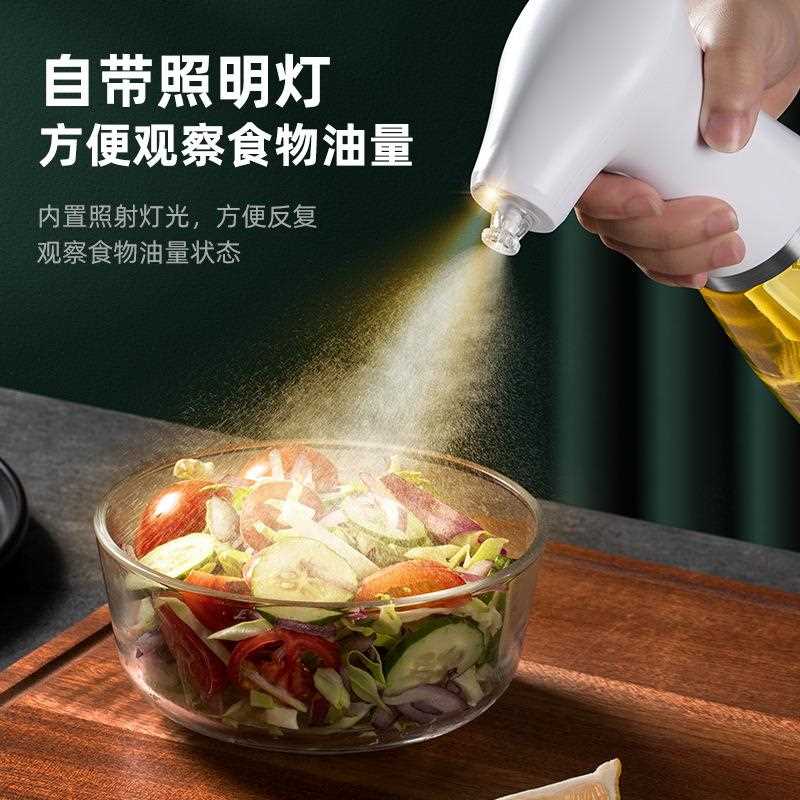 新款直销喷油瓶烧烤食用油喷雾电动喷油壶家用油醋瓶厨房电动增压