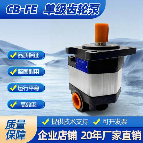 榆次液压齿轮式油泵CB-FE10/16/20/25/31.5/40/50/63-E/F-F1L1