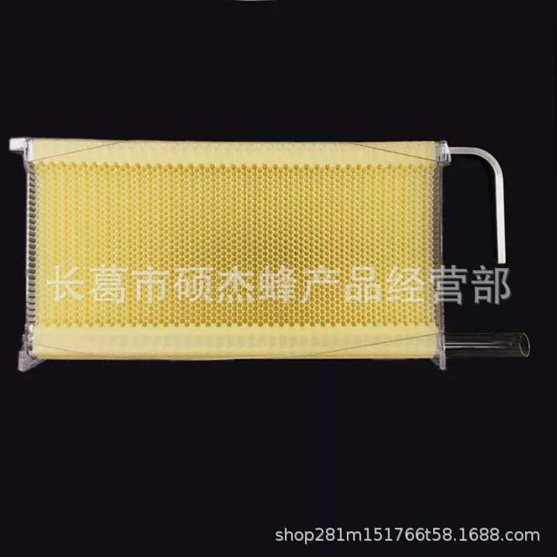 具蜜巢础塑料7pcs自动取蜂蜂蜜自流自流脾出口型蜜蜂箱巢础
