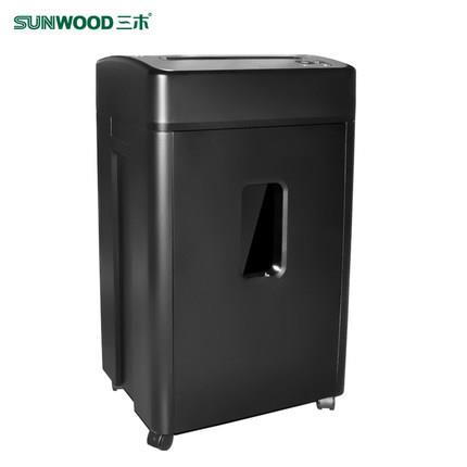 三木MSD9323碎纸机 4级保密 办公商用碎纸机 13张/次 20L 粉碎纸