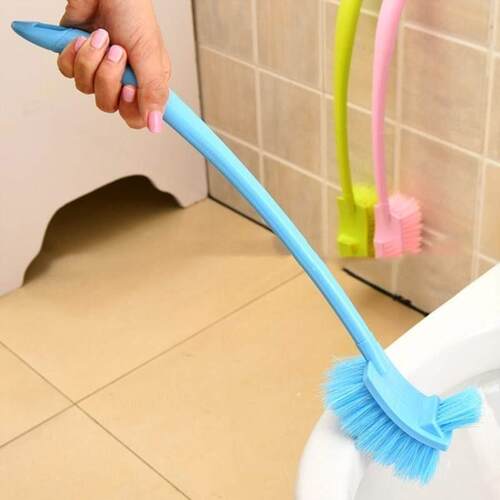 2 long handle toilet curved toilet scrubbing toilet brush no