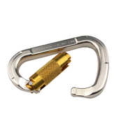 厂家供应耐特尔铝合金自动主锁扣户外攀爬扣高承重CE钩挂钩