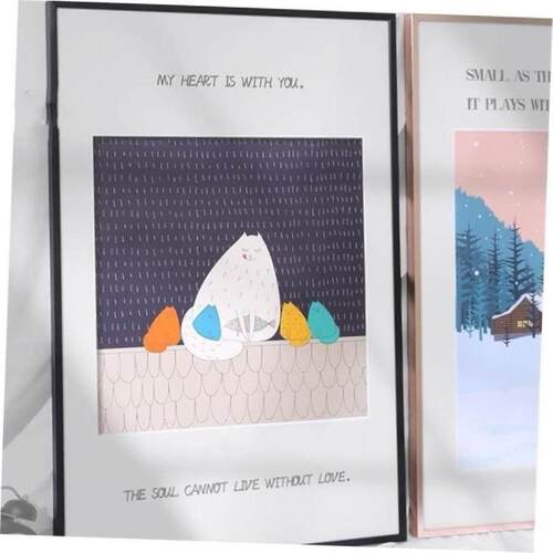 Photo Frame Picture Poster Frames Wood Wall Decor Hanging