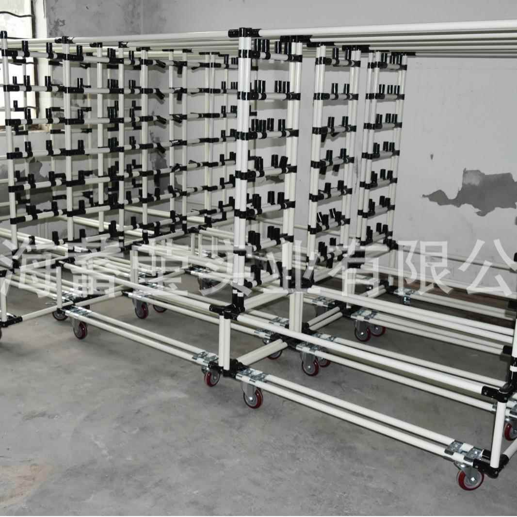 厂家供应第二代覆塑管线棒精益管复合管推车