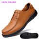 2024年秋冬头层牛皮软猴底真皮正气透爸爸商务休 皮鞋 正品 品野男鞋