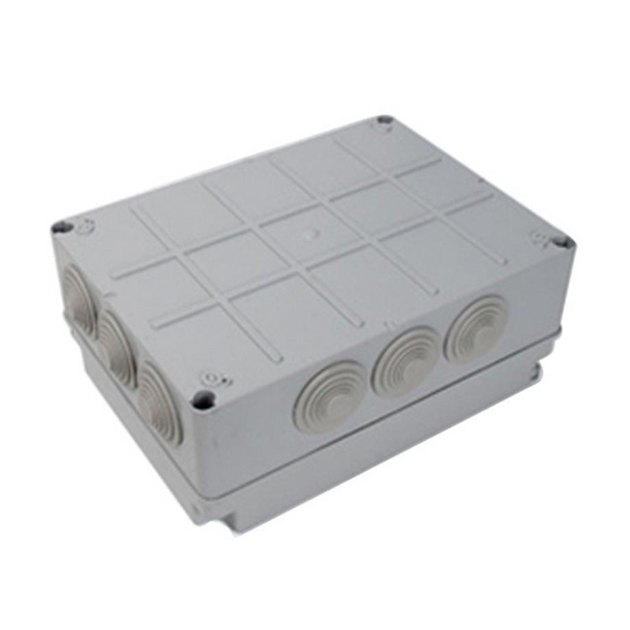 300*220120mm*带橡皮塞塑料防水线盒XMJ带预留孔接自线端分子盒