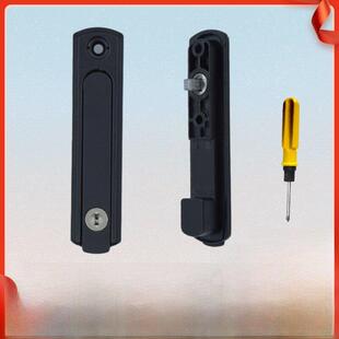 金刚网纱窗锁带钥匙执手隐藏折叠锁老式纱窗锁防护纱窗执手方轴锁