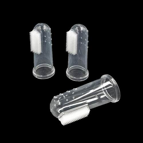 Manufacturer wholesale baby thumb toothbrush, silicone teeth