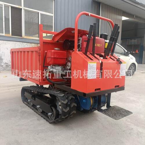 小型爬山虎履带运输车全地形果园农用搬运车工程山地自卸车爬坡王