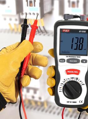 CDT-5302/EM华盛昌四线低阻测试仪DT-53102毫欧表5测30回路接地电