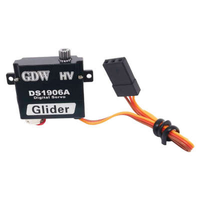 GDW DS1906A DS1906B微型8g全金属高压数字大扭力3.2KG滑翔机舵机